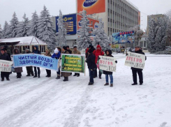 В Ставрополе прошел очередной митинг в защиту Таманского леса