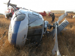 Один человек пострадал при крушении вертолета в Ставропольском крае