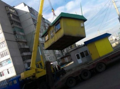 В юго-западном районе Ставрополя снесут самовольно построенные киоски