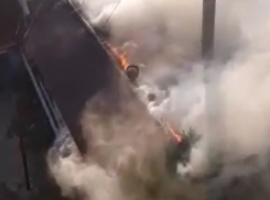 В ставропольской психбольнице вспыхнул крупный пожар