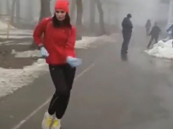 Зажигательный танец спортивной ставропольчанки попал на видео