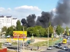 Черный дым напугал жителей Пятигорска