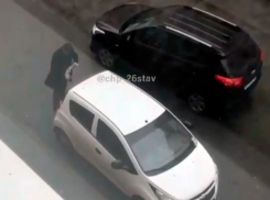 Неадекватное поведение мужчины сняли на видео в Ставрополе 
