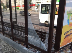«Быдло с каникул вернулось»: вандалы разбили новую стеклянную остановку в Ставрополе