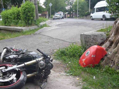 В Ставрополе в ДТП попал мотоцикл