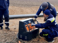 В районе села Саблинское ведется замена 2,5 км подающего водовода