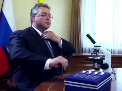 «Мы готовы!» - губернатор Владимиров снялся в проморолике с микроскопом в Ставрополе