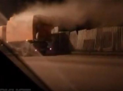 Пробным запуском оказалась работа поднимающей пыль уборочной машины в Кисловодске