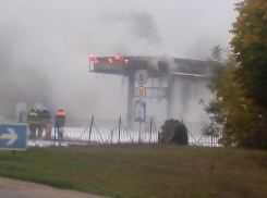 В Ессентуках произошел пожар на АЗС «Газпром»