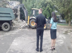 В Ставрополе снесли незаконно построенное 20 лет назад здание