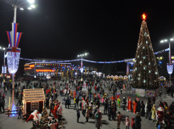 Новогодняя елка в Ессентуках лидирует в голосовании на лучшую елку Ставропольского края