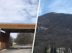 На горе Бештау около Лермонтова началась странная стройка, заблокировавшая пешие тропинки к Орлиным скалам