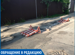 «Дети и машины рискуют провалится под землю» - житель Ставрополя