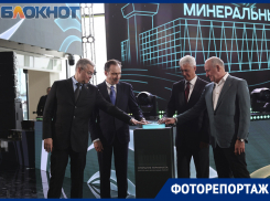 Появились первые кадры с открытия нового терминала аэропорта Минвод