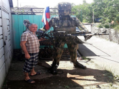 Двухметровый «Солдат удачи» из металла появился в Ставрополе 