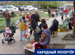 Стихийный рынок на Тухачевского в Ставрополе разрастается несмотря на проверки мэрии