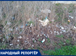 Мусорная гора «выросла» на перекрестке улиц Белорусская и Репина в Ставрополе