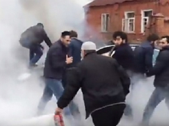 Автомобиль, взорвавшийся возле мечети в Назрани, принадлежит жителю Ставрополья