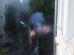 Фейерверк от электропроводки напугал жителей Ставрополя