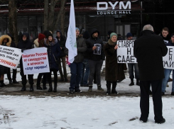 Свечи не зажглись на акции памяти Бориса Немцова в Ставрополе