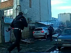 Эффектная погоня полицейских за преступником попала на видео в Ставрополе