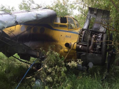 На Ставрополье самолет Ан-2 загорелся при взлете