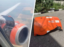 Летевший из Минвод самолет совершил экстренную посадку из-за оторвавшегося капота двигателя