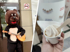 Медведь с балалайкой, бесплатное мороженое и танцы: с чего начали работу избирательные участки Ставрополья