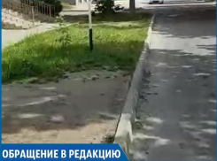 «Плитка закончилась»: житель Ставрополя пожаловался на непроходимый пешеходный переход 