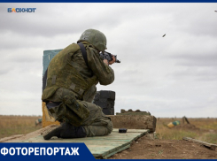 Дронами, гранатами и стрельбой упражняются мобилизованные на Ставрополье