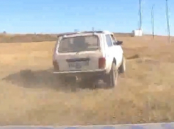 Погоня за пьяным водителем на «Ниве» попала на видео в Светлограде