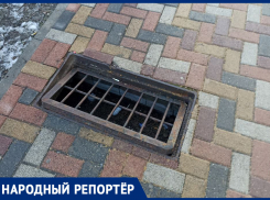 На ливневку в историческом центре Ставрополя пожаловался общественник
