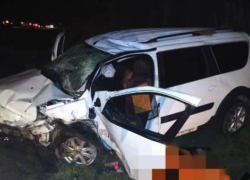 На Ставрополье лоб в лоб столкнулись две легковушки