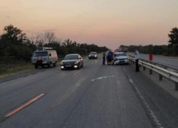 Водитель-бесправник из соседнего региона протаранил грузовик на дороге под Невинномысском