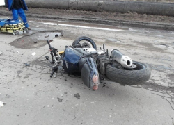 Пожилые мотоциклисты попали в ДТП на Ставрополье