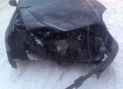 Иномарки "Honda Civic" и "Volvo" столкнулись на улице Тухачевского в Ставрополе