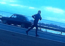 Сумасшедший забег совершил блогер-экстремал из Ставрополя