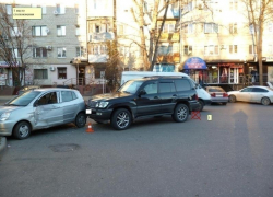 В Минеральных Водах виновницу ДТП отвезли в больницу с травмами головы