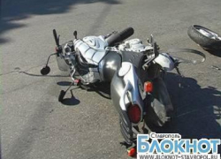 На Ставрополье мотоциклист пострадал в ДТП