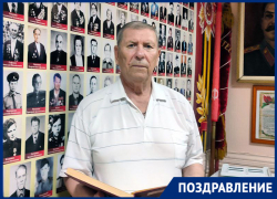 Председатель Совета ветеранов Ессентуков Владимир Полянский отмечает день рождения