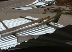 Ураганный ветер снес крышу школ и дома культуры в районе Ставрополья