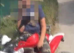  12-летнего лихача за рулем квадроцикла поймала полиция в Кисловодске