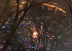 В Центральном парке Ставрополя загорелось самое большое на Северном Кавказе колесо обозрения 