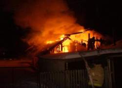 В пожаре на Ставрополье погибли буренки