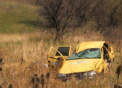 Таксист из Железноводска прокатил москвичек "с ветерком" и перевернулся