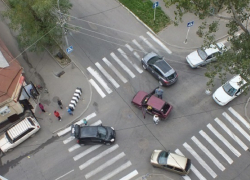 В центре Ставрополя произошла авария