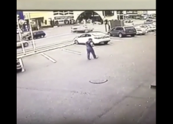 В сети появилось видео страшного столкновения 4 авто в Пятигорске