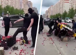 Устроивших погром у торговой палатки на юге Ставрополя людей в масках ищет полиция