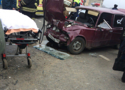 В ДТП с маршруткой на выезде из Ставрополя пострадали шесть человек