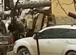 Видео с места стрельбы пенсионера в Минеральных Водах появилось в сети